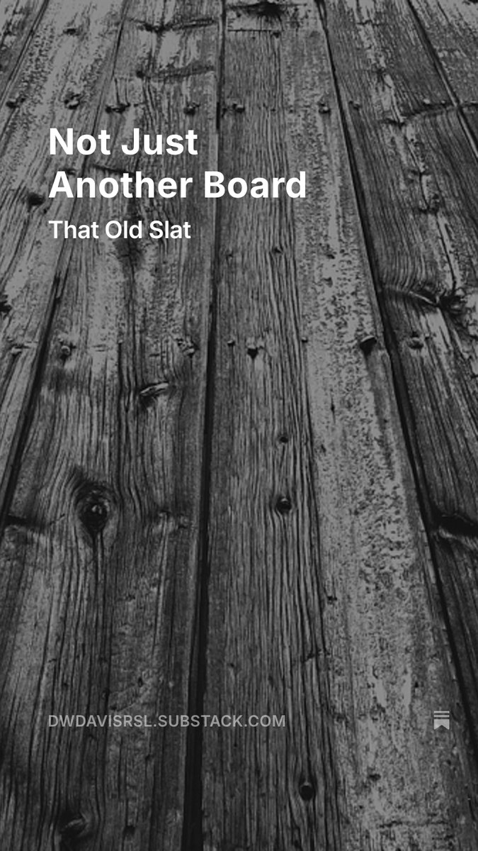 A story of a relic from the days when tobacco was king in the Connecticut River Valley.
#memoir #tobaccobarn

dwdavisrsl.substack.com/p/not-just-ano…