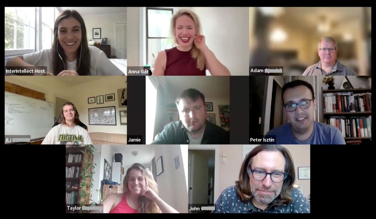Interintellect 🧭 (@interintellect_) on Twitter photo It was great to explore the economics of George Eliot's Middlemarch with <a href="/natashajouk/">a. natasha joukovsky</a>, <a href="/TheAnnaGat/">Anna Gát 🧭</a>, <a href="/krishnanrohit/">rohit</a>, and <a href="/PeterIsztin/">Peter Isztin 🌐🏛</a>.
We investigated how money, inheritance, loans, and social class shape every relationship in the novel. The salon explored how the book's It was great to explore the economics of George Eliot's Middlemarch with <a href="/natashajouk/">a. natasha joukovsky</a>, <a href="/TheAnnaGat/">Anna Gát 🧭</a>, <a href="/krishnanrohit/">rohit</a>, and <a href="/PeterIsztin/">Peter Isztin 🌐🏛</a>.
We investigated how money, inheritance, loans, and social class shape every relationship in the novel. The salon explored how the book's