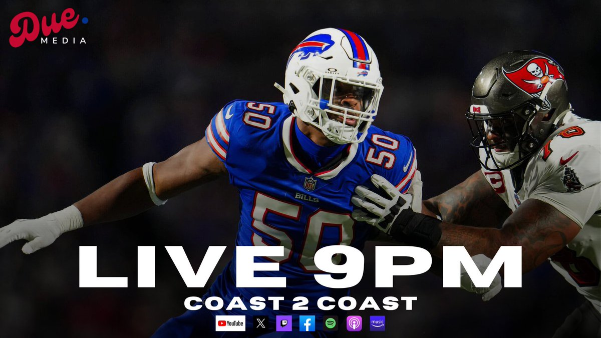 Join @Whittle2k and <a href="/beyond716/">Beyond 716</a> as they navigate the last little bit before football is back talking training camp news and notes only on <a href="/DueChampions/">Due Champions</a> follow on YouTube Facebook Twitter Twitch kick and your favorite audio platform Live 9pm

youtube.com/live/TRmWQEtbx…

#BillsMafia