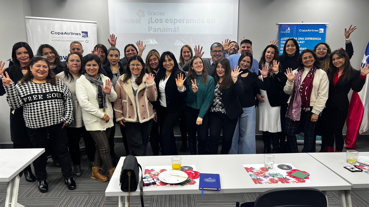 🇵🇦✈️ Junto a <a href="/CopaAirlines/">Copa Airlines</a> capacitamos a 100 agentes de viaje en Montevideo y Santiago de Chile sobre la oferta turística de nuestro país y los beneficios del programa #Stopover.

¡Seguimos posicionando a #Panamá como destino a nivel internacional!

#VisitPanama