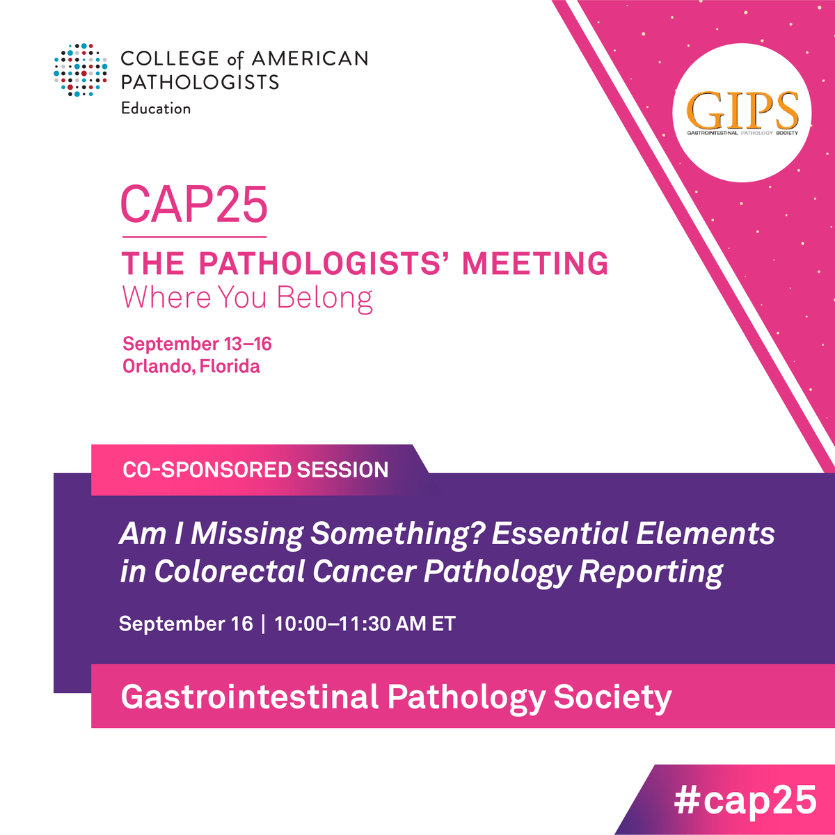 GIPS (GI Pathology Society) tweet media