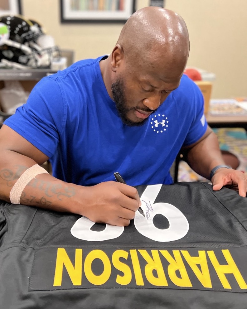 Repost this if you think James Harrison should be in the <a href="/ProFootballHOF/">Pro Football Hall of Fame</a> 💪