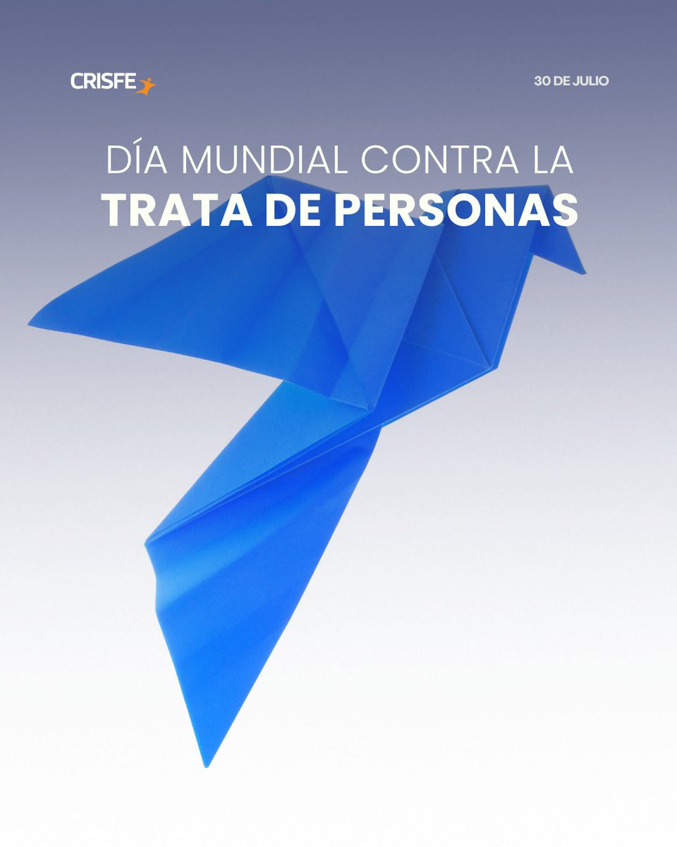 Durante 2024, se han identificado 154 víctimas de trata en Ecuador (84% mujeres, 16% hombres).

Hoy, en el #DíaContraLaTrata, alzamos la voz por una niñez libre de violencia.

Desde <a href="/FundacionCrisfe/">Fundación Crisfe</a> reafirmamos: la educación protege.

#CRISFE #EducaciónQueProtege #NiñezSegura