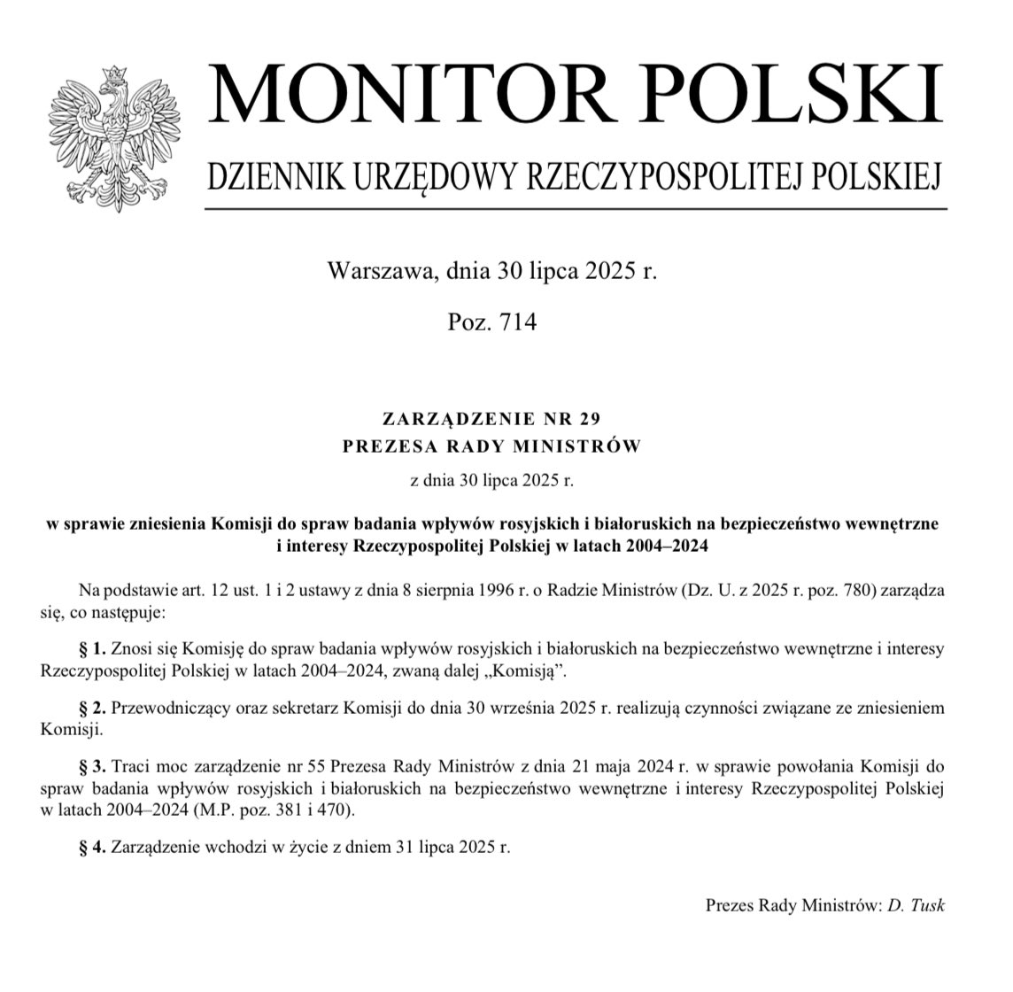 Sławomir Cenckiewicz (@cenckiewicz) on Twitter photo Tylko nie mówicie nikomu!
W pierwszą rocznicę próby zniszczenia mi życia przez Stróżyka, premier <a href="/donaldtusk/">Donald Tusk</a> zlikwidował mu Komisję… i całe towarzystwo rozpędził!
Kasy przepalili - miliony! Sporo zarobili - to fakt! Nic nie ustalili - to jasne! Raportu w marcu nie ogłosili - Tylko nie mówicie nikomu!
W pierwszą rocznicę próby zniszczenia mi życia przez Stróżyka, premier <a href="/donaldtusk/">Donald Tusk</a> zlikwidował mu Komisję… i całe towarzystwo rozpędził!
Kasy przepalili - miliony! Sporo zarobili - to fakt! Nic nie ustalili - to jasne! Raportu w marcu nie ogłosili -