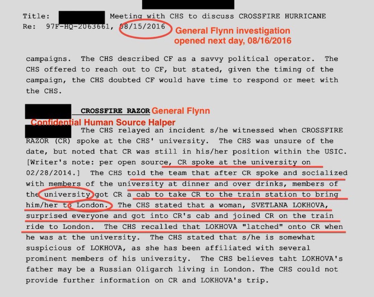 This document, now fully declassified and released, showing that the FBI started the Flynn investigation based on Halper lies, was classified by Biden’s FBI until 2091 (ie forever) before the FBI raided Mar-o-Lago and removed the Russia Hoax documents.