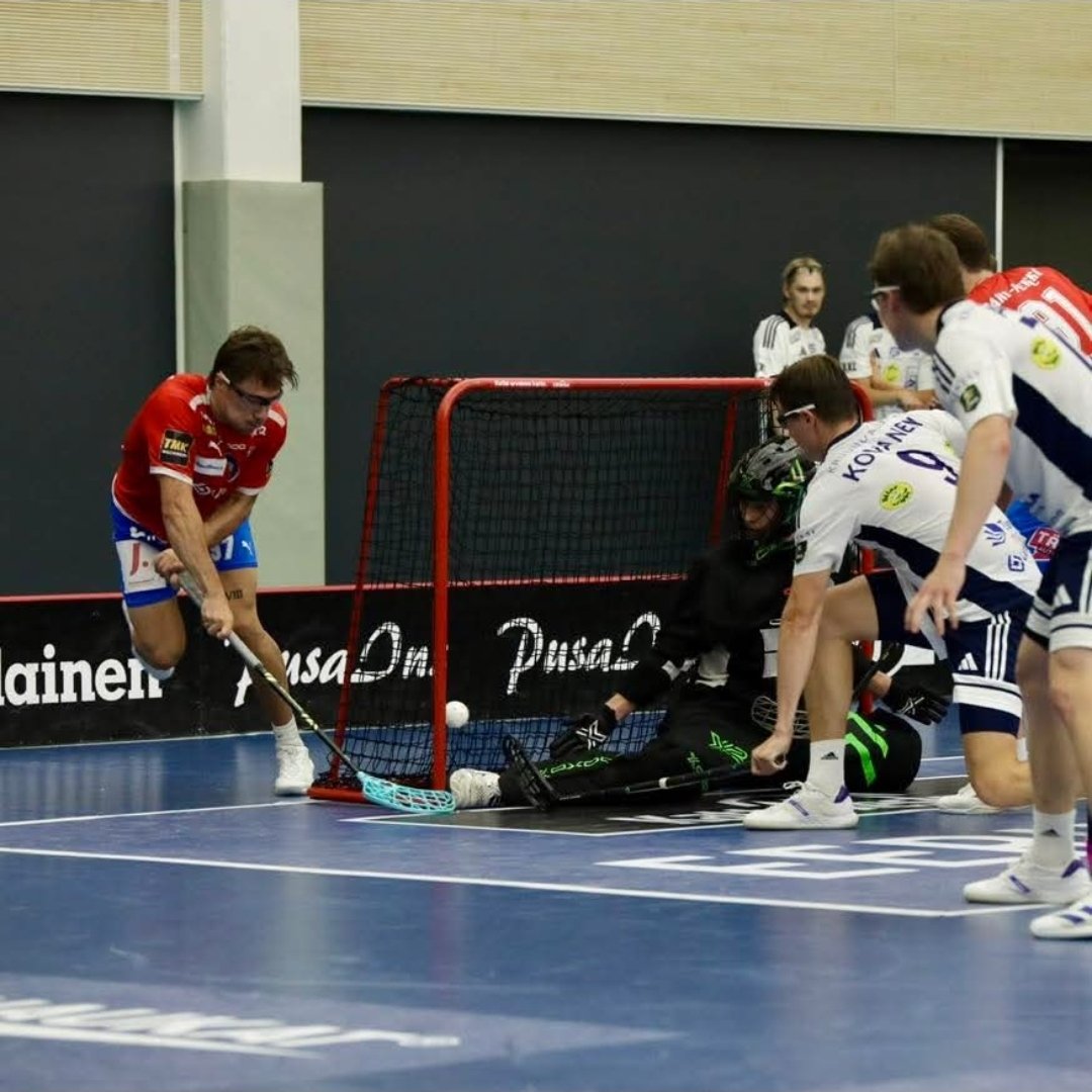 TAPPIO ❌

7-8, ja

Jatkoajalla näätälauma ratkaisee ottelun 🐺

#peliveljet #seinäjoki #salibandy #fliiga #oxdog #puma #näepunaista #tilaaliikkua #floorball #innebandy #räpsähtää
