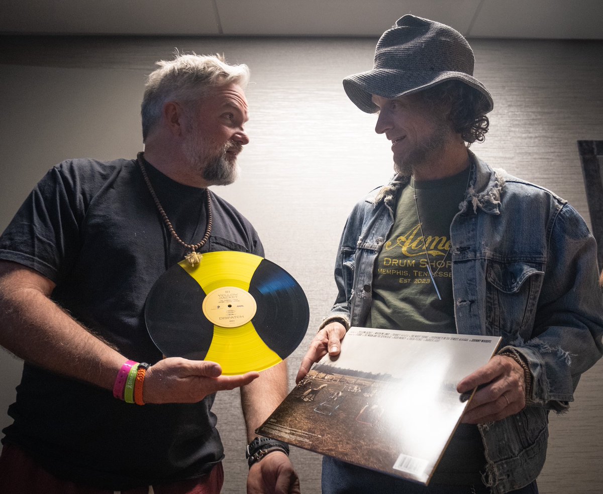 ICYMI: we have some tour exclusive vinyl available at the rest of our upcoming shows, including a special colorway of “Yellow Jacket” and a 7 inch that features “Trinket” on one side and “Trippin On You” by John Butler on the other! 🐝