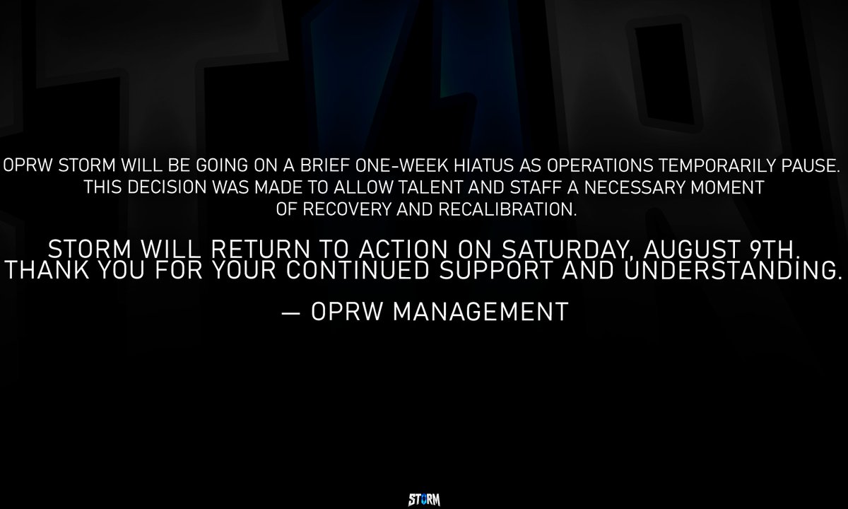 #OPRWSTORM2025