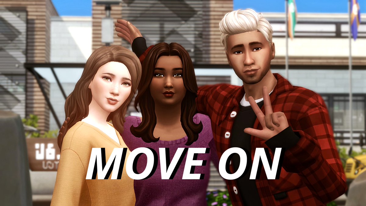 The official trailer for MOVE ON is coming out either on Friday or on Saturday! 💖 
The party officially starts! 🥳 
#thesims4 #sims4 #ts4 #simsmachinima #MOVEONSims4