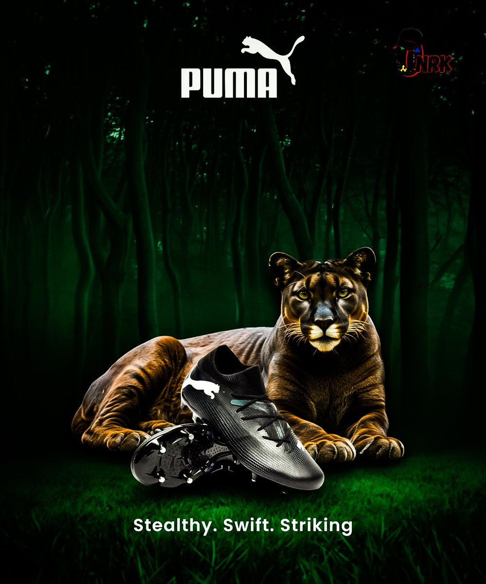 Creative Ads Poster for Puma Football boot