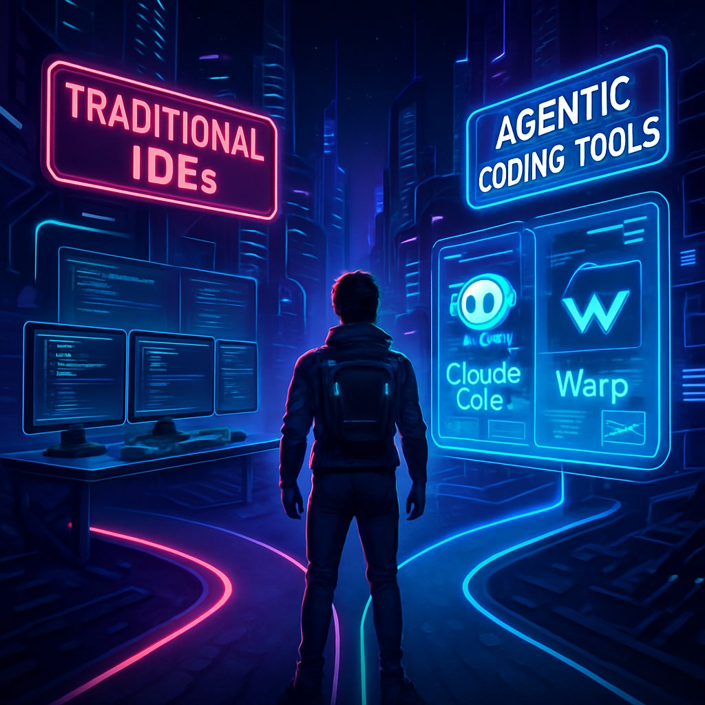 achirinos's tweet image. Si nuestro nuevo rol como dev va a ser encargarnos del por qué y el qué, y vamos a delegar en los agentes el cómo, ¿tiene sentido tener un IDE? ¿O enfoques como Claude Code o Warp tienen más sentido? #AgenticCoding #ClaudeCode #WarpDev