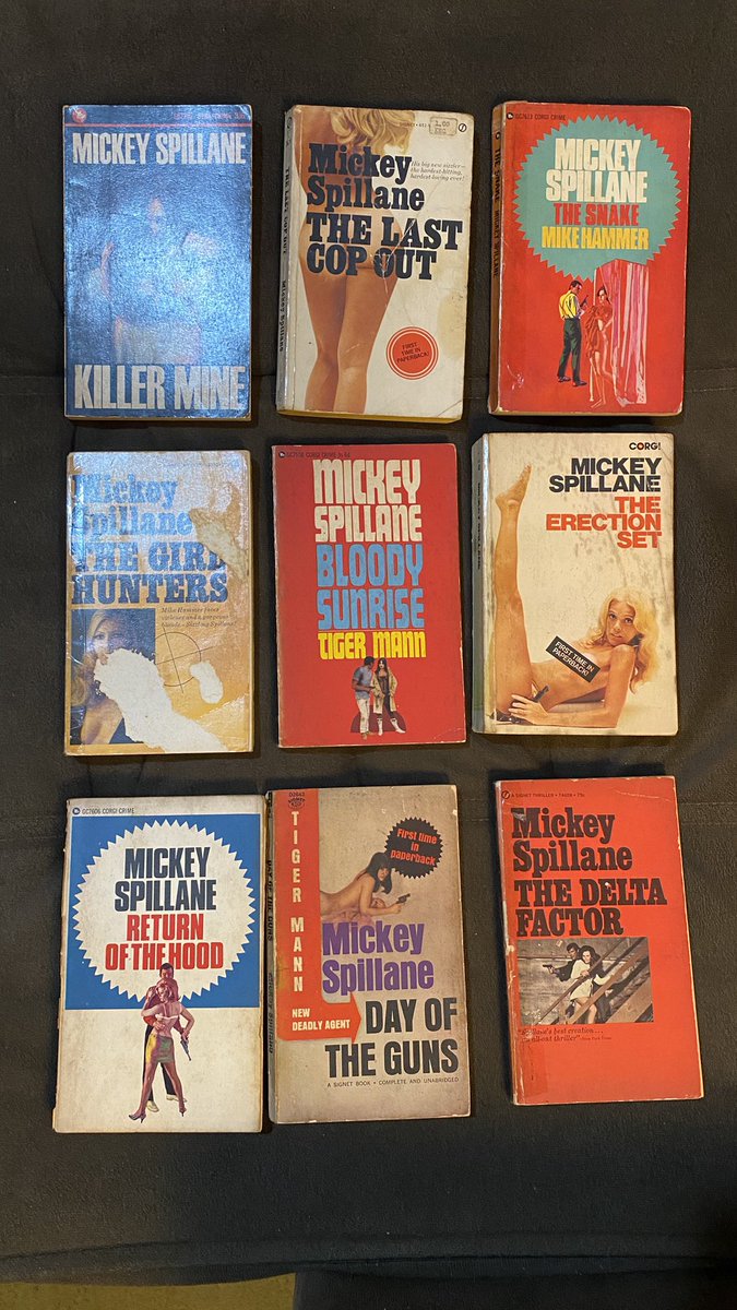 <a href="/colebrax/">James Hancock</a> Nice! Im a spillane aficionado as well and last year i got a bunch of vintage books by him