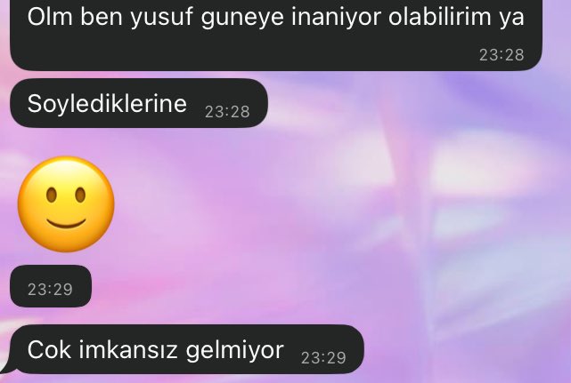 Fazla boş düşünmekten arkadaşlarımın geldiği hal
