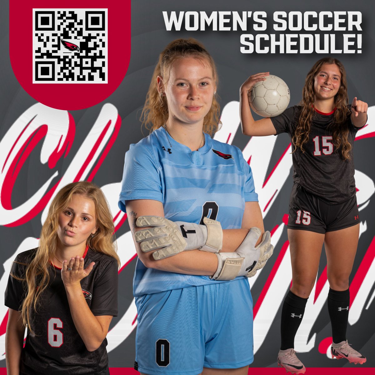 Northeast Women's Soccer (@northeastccws) on Twitter photo ๐๐จ๐ฆ๐๐งโ๐ฌ ๐๐จ๐๐๐๐ซ ๐๐๐ก๐๐๐ฎ๐ฅ๐! โฝ๏ธ
Screenshot or save the QR code to get a full look at the 2025 Northeast Womenโs Soccer Schedule!
โข 6๏ธโฃ matches at home!
โข Home matches against Iowa Central and Iowa Lakes!
โข Home opener on September 1๏ธโฃ7๏ธโฃ!
#ClawsDown | ๐ดโซ๏ธโช๏ธโฝ๏ธ ๐๐จ๐ฆ๐๐งโ๐ฌ ๐๐จ๐๐๐๐ซ ๐๐๐ก๐๐๐ฎ๐ฅ๐! โฝ๏ธ
Screenshot or save the QR code to get a full look at the 2025 Northeast Womenโs Soccer Schedule!
โข 6๏ธโฃ matches at home!
โข Home matches against Iowa Central and Iowa Lakes!
โข Home opener on September 1๏ธโฃ7๏ธโฃ!
#ClawsDown | ๐ดโซ๏ธโช๏ธโฝ๏ธ