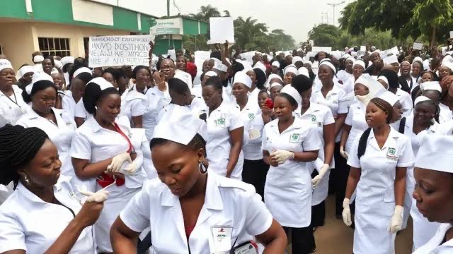 Victor Clarkson (@itzclarkson) on Twitter photo BREAKING NEWS: Nigerian nurses begin nationwide strike today.
<a href="/officialABAT/">Bola Ahmed Tinubu</a> <a href="/NigeriaGov/">Government of Nigeria</a> BREAKING NEWS: Nigerian nurses begin nationwide strike today.
<a href="/officialABAT/">Bola Ahmed Tinubu</a> <a href="/NigeriaGov/">Government of Nigeria</a>