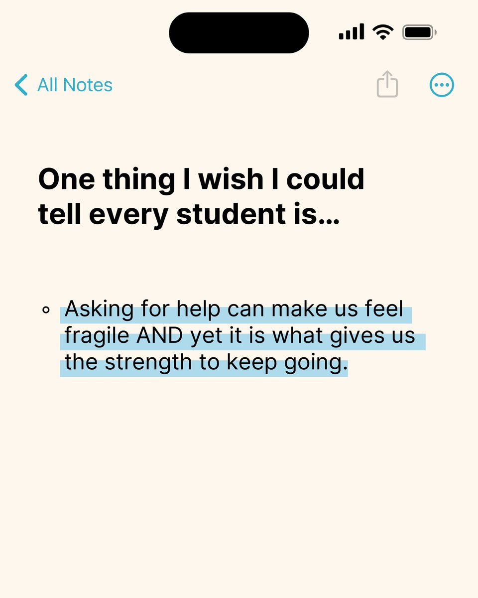 ouzanesville's tweet image. Things we’d pin to your lock screen if we could 📲.

Save this post for when you need a reminder — and keep the convo going inside the Timeylcare app 💬 💙

#TimelyCare #CollegeMentalHealth #RealSupport #advice #collegelife