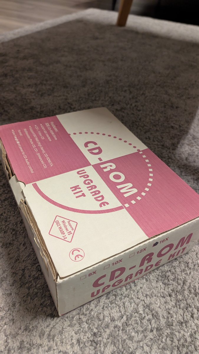 endlich! 16x CD Rom Laufwerk