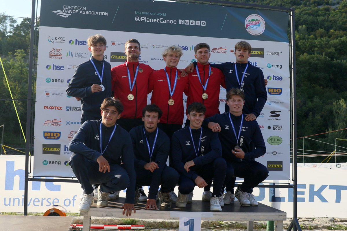 First Gold Medals from Solkan go to Czechia and Germany

Read more ➡️ canoe-europe.org/news/first-gol…

#CanoeEurope #PaddleEurope