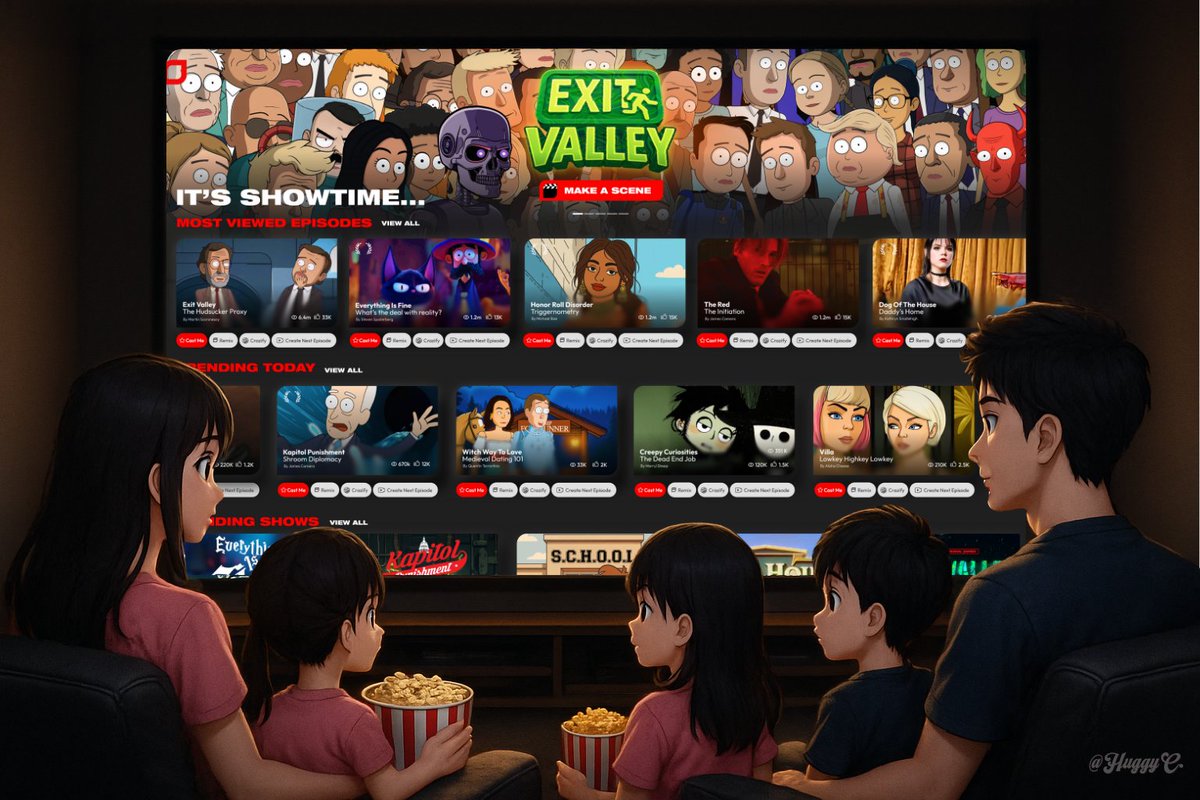 HuggyCrypto's tweet image. Backed by Amazon, @fablesimulation , the future of interactive sitcom, if you are not in, Showrunner is one of the AI project to follow.
If you want to try, ask, I'll send u an invitation link 🤗