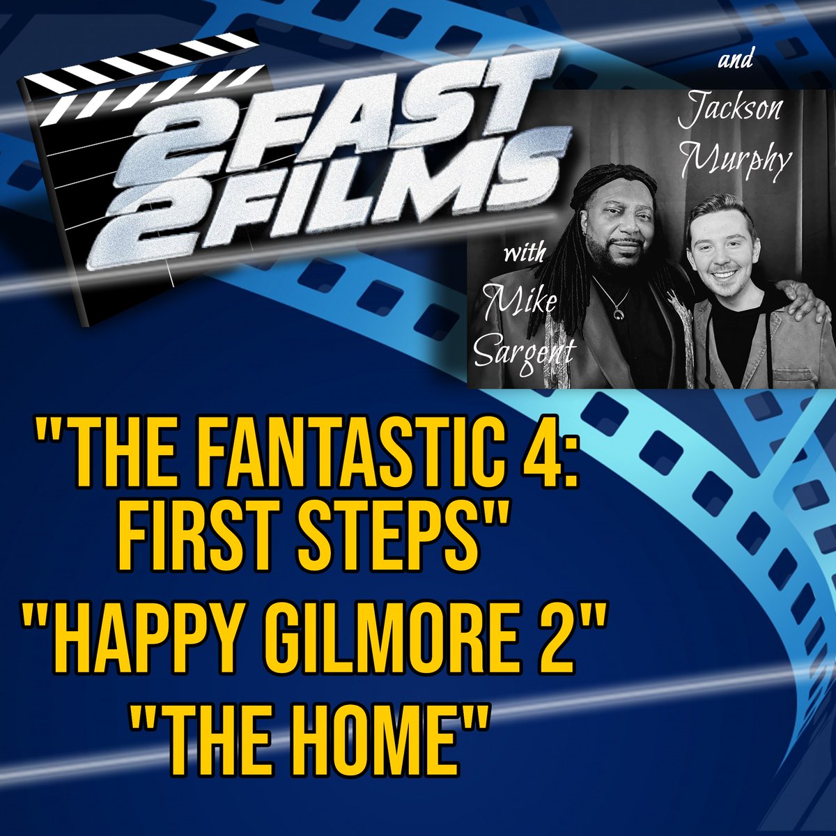 Lights Camera Jackson (@lcjreviews) on Twitter photo Fast and fun reviews of #FantasticFour #TheHome and #HappyGilmore2 are on this new <a href="/2Fast2Films/">2 Fast 2 Films Podcast</a> episode: bit.ly/458lX6A Fast and fun reviews of #FantasticFour #TheHome and #HappyGilmore2 are on this new <a href="/2Fast2Films/">2 Fast 2 Films Podcast</a> episode: bit.ly/458lX6A