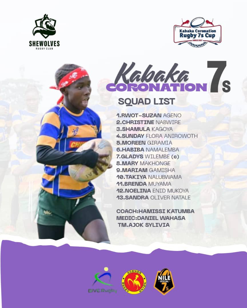 Hello Uganda, hoping you’ll are ready to come support the girls once again as they start there season this Saturday in style.
See you there😎 
#SheWolvesRugby