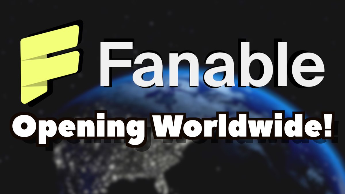🚨FANABLE IS GOING GLOBAL🚨

Join us LIVE this Thursday, 7/31 at 2PM PST as we welcome back <a href="/SergioCollects/">Sergio</a> to break down what this worldwide expansion means for the collecting community.

We’ll cover:

✅ What to expect
🗓️ The rollout schedule
📦 How international collectors can
