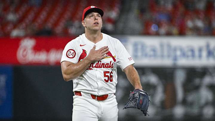 Ryan Helsley career numbers with the Cardinals: 

2.67 ERA 
355 K’s
105 saves
299.2 IP
89 ER
2x All-Star
2024 Reliever of the Year

Thanks for everything Hels🔥 Hope to see you back someday. Go get a ring.