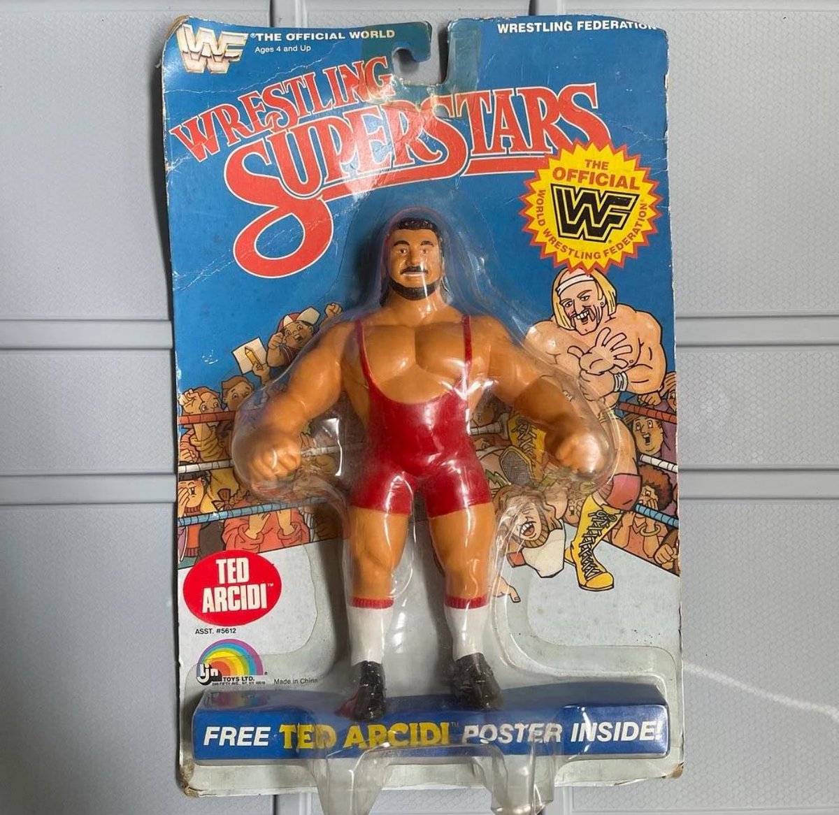 Ted Arcidi recently bought an MOC, original LJN figure of his off eBay!

You know we love seeing wrestlers embracing their figures.

Thanks <a href="/MikeyRukus/">RUKUS</a> for sharing.

#ScratchThatFigureItch