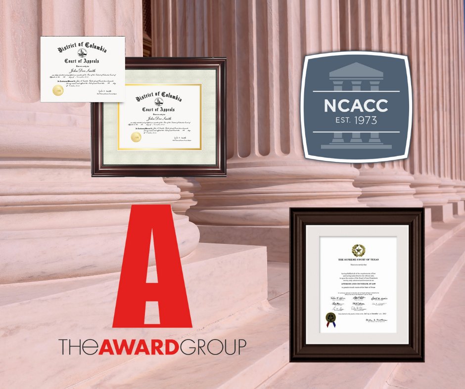 tagawards's tweet image. Don&apos;t miss the opportunity to see how The AWARD Group will streamline your Court Certificate Process at the NCACC Show in New Mexico.

appellatecourtclerks.org/ncacc-52nd-ann…
#NCACC #customrecognition #customawards #awards #recognition