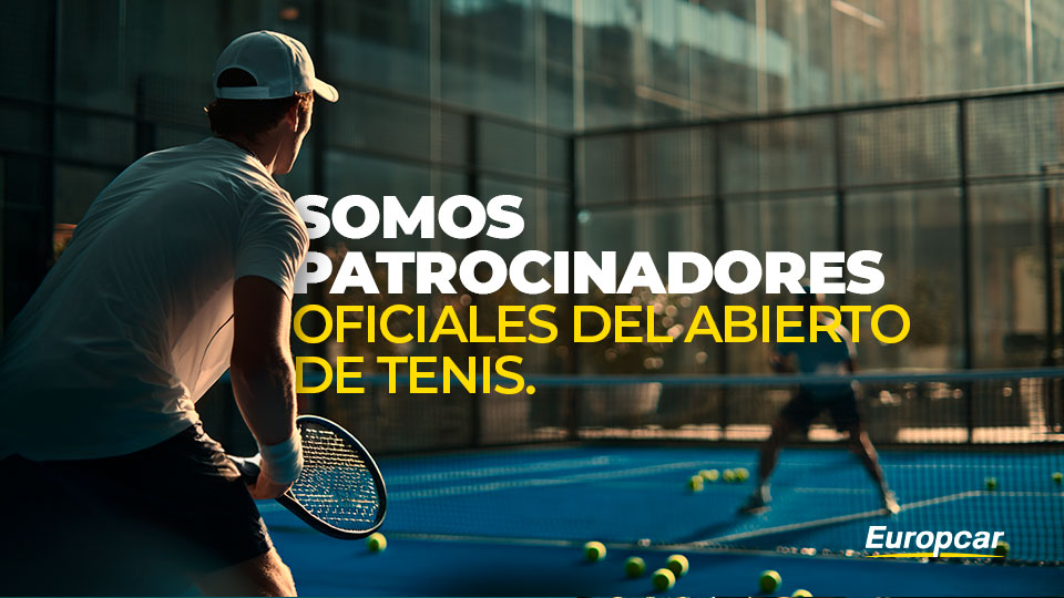 Estamos orgullosos de patrocinar la próxima edición del ATP Challenger Tour 🎾

A todos los amantes del tenis, los esperamos en el Europcar Cancun Country Open en agosto. 🚗