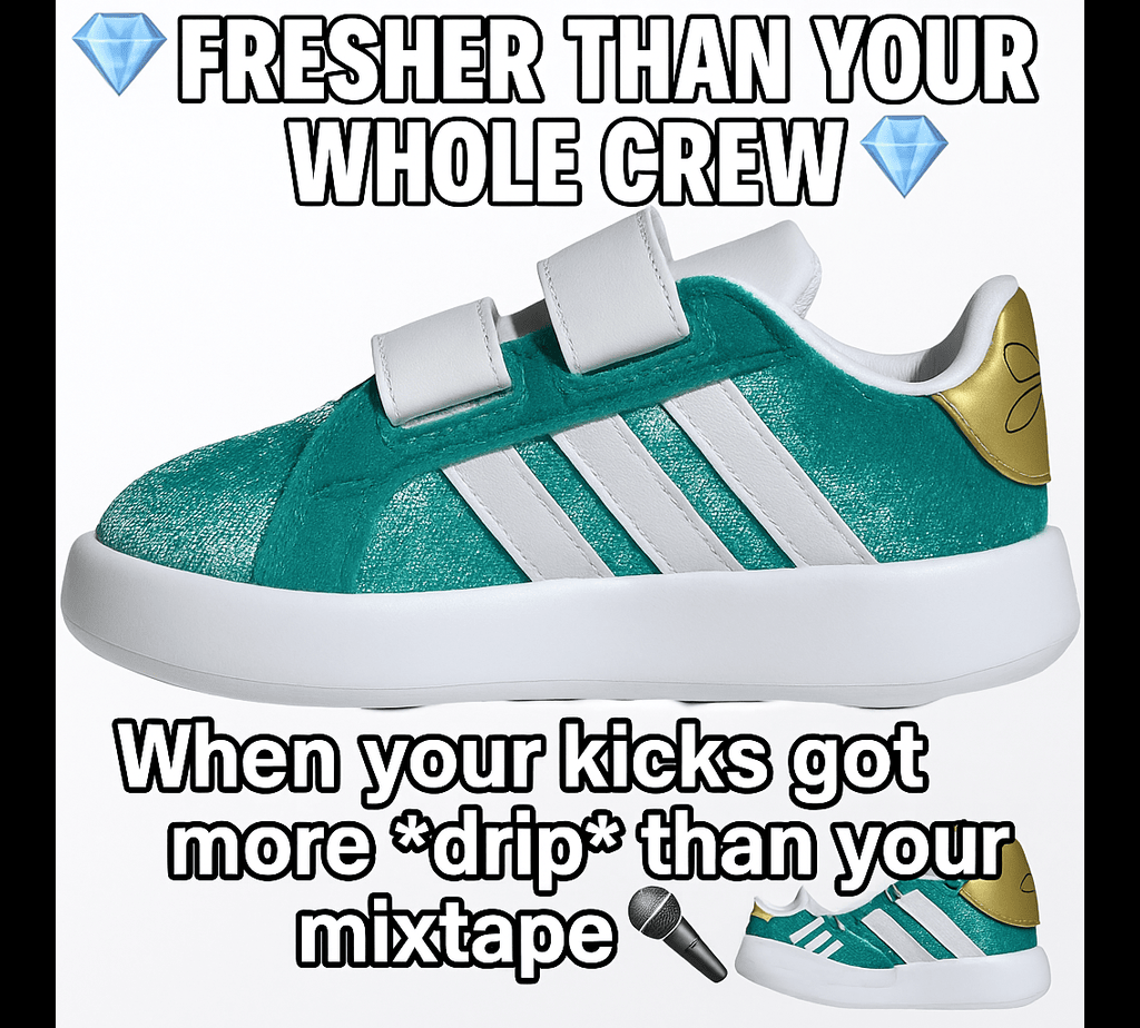 Guttabeats74800's tweet image. When the kicks got more drip than your whole mixtape 💦🔥 Check out this hilarious sneaker meme that&apos;ll have the whole squad laughing! #HipHopHumor #SneakerDrip #FunnyMeme *LINK IN BIO*
