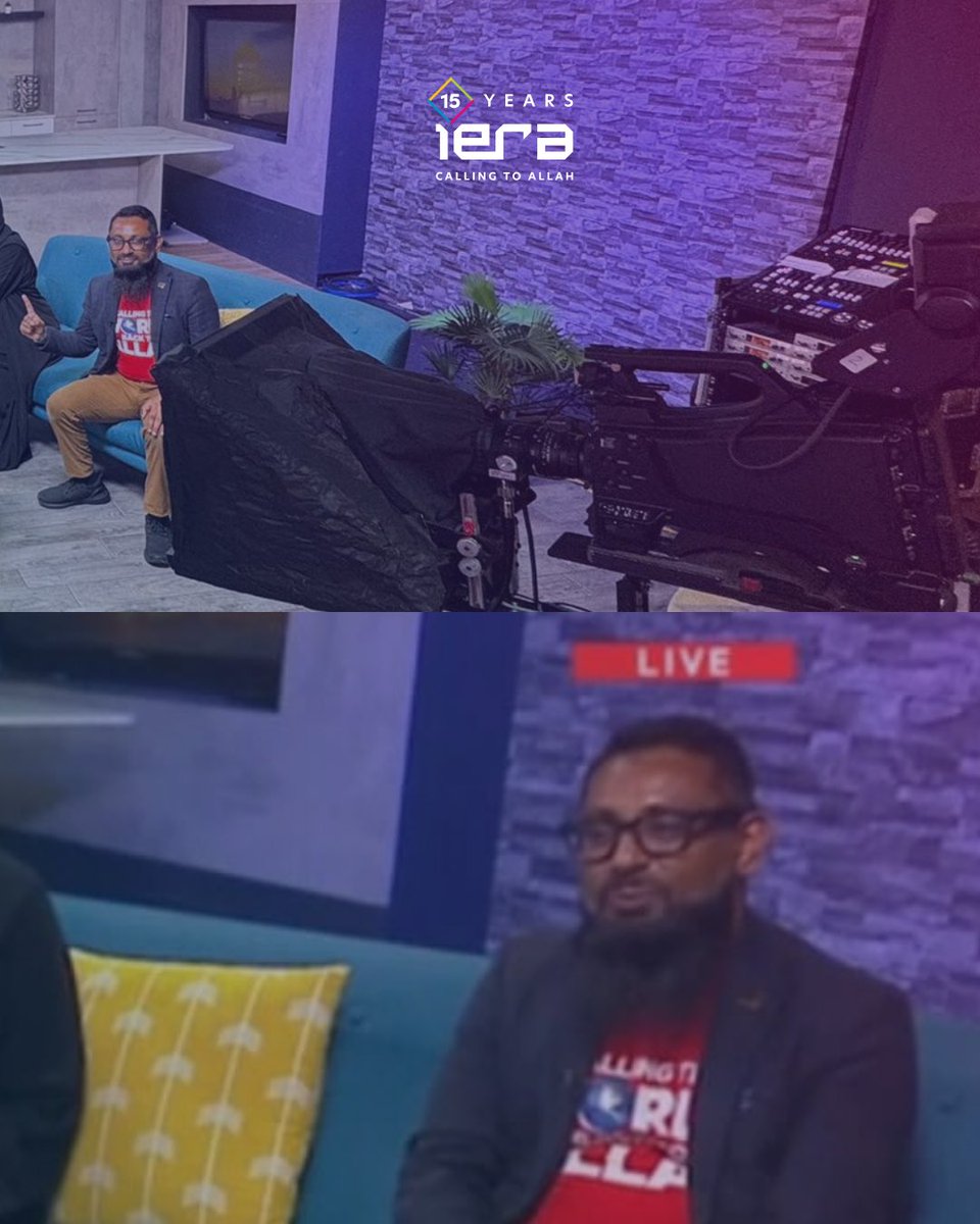 iERA (@ieraorg) on Twitter photo 📺 Alhamdulillah, iERA was invited on <a href="/Islamchannel/">Islam Channel</a>’s Salam Britain this morning to share about the National Dawah Convention 2025.
Br. Salahuddin Patel represented us — highlighting how over 300 Muslims gathered to revive the prophetic legacy, strengthen the call to Allah, and 📺 Alhamdulillah, iERA was invited on <a href="/Islamchannel/">Islam Channel</a>’s Salam Britain this morning to share about the National Dawah Convention 2025.
Br. Salahuddin Patel represented us — highlighting how over 300 Muslims gathered to revive the prophetic legacy, strengthen the call to Allah, and