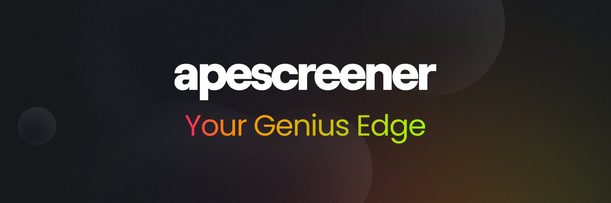 Everyone talks about what they bought.

Nobody talks about how their portfolio is actually built.

That’s where most of CT fumbles.

And where <a href="/apescreener/">ApeScreener</a> gives you the EDGE. 

👇