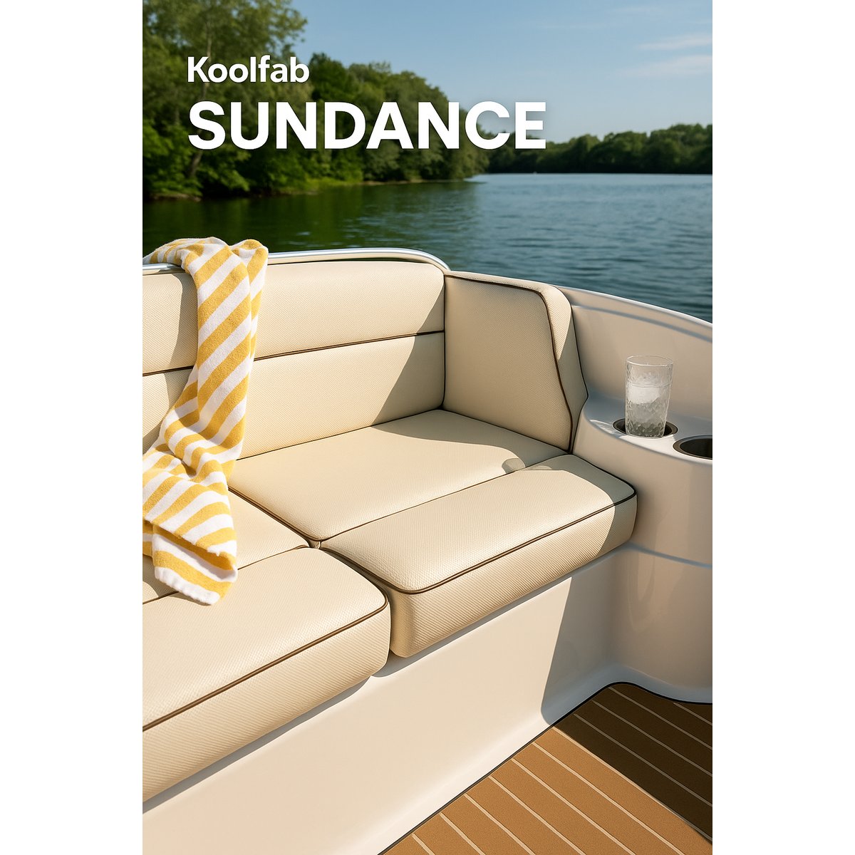 emzsales's tweet image. Cooler cushions on deck ☀️⛵

Sundance vinyl + KoolFab™ =
🧊 14% cooler surface temps
💪 300k Martindale cycles
💦 Mildew + bleach resistant
🧼 Easy to clean &amp;amp; stain resistant

Built for marine and RV life.
#KoolFab #MorbernMarine #SundanceVinyl #BoatStyle