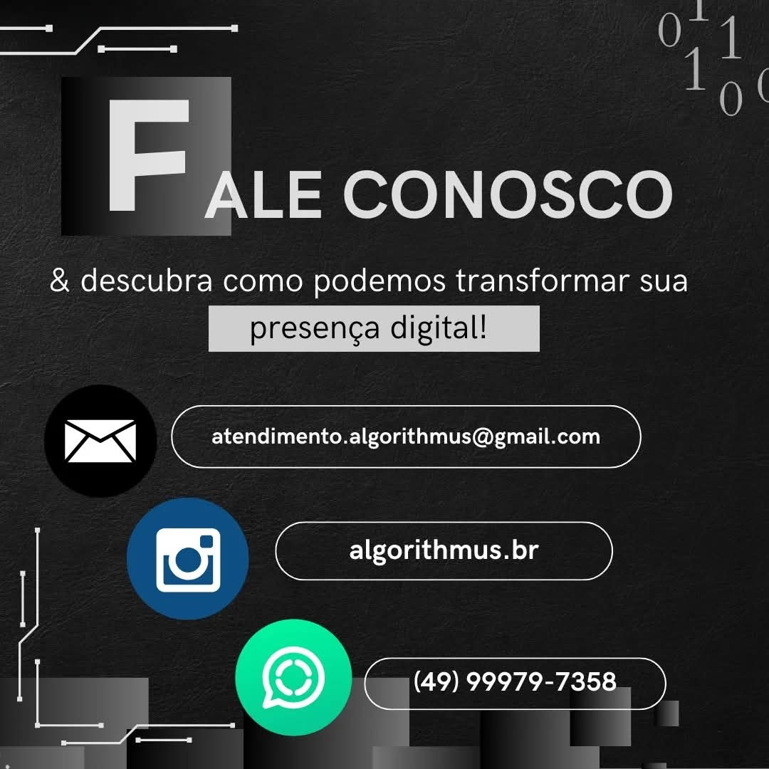 algorithmus_br's tweet image. 🚀 Na Algorithmus, criamos soluções digitais sob medida para o seu negócio!
De sites a softwares personalizados, oferecemos tecnologia eficiente para transformar sua presença online e otimizar seus processos.
Fale com a gente e descubra como inovar com estratégia e impacto!