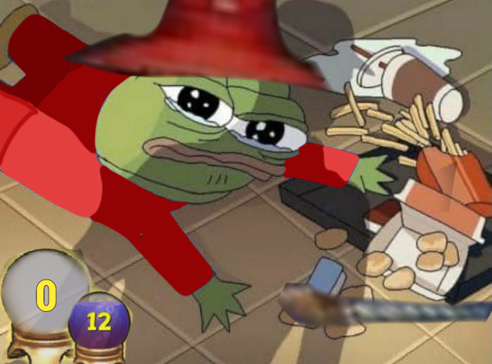 Dude after the first round on the first fight 
#wizard101