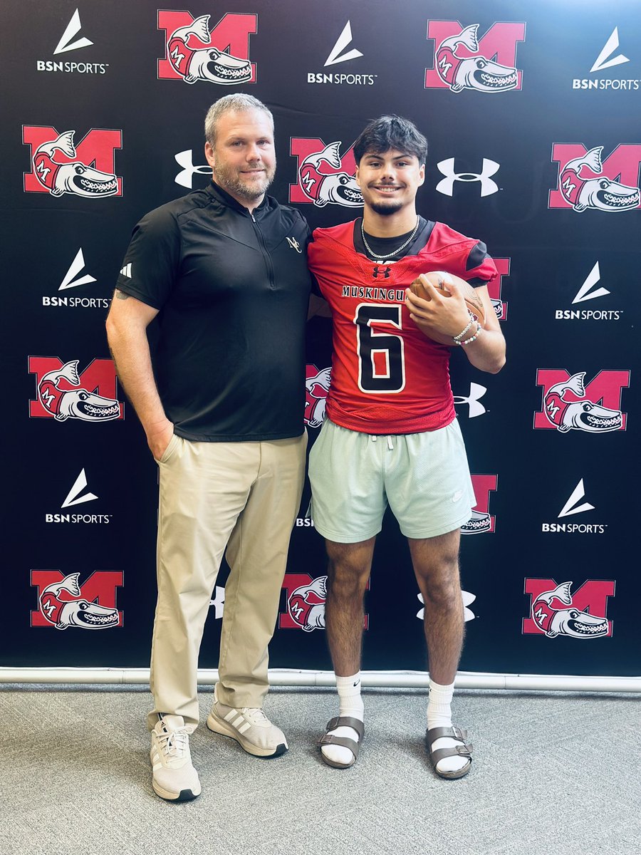 Had a great visit today with <a href="/MuskingumFB/">Muskingum Football</a> huge thanks to <a href="/keegan_linwood/">Keegan Linwood</a> having me down!