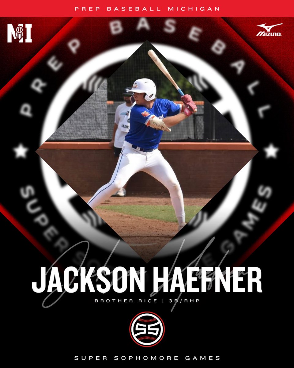 𝐌𝐢𝐝𝐰𝐞𝐬𝐭 𝐒𝐮𝐩𝐞𝐫 𝐒𝐨𝐩𝐡𝐨𝐦𝐨𝐫𝐞 𝐆𝐚𝐦𝐞𝐬

2028 3B/RHP Jackson Haefner (Brother Rice) is locked in for #MWSSG25 at Ohio State 🔒

<a href="/JacksonHae82404/">Jackson Haefner</a> | <a href="/BRiceBaseball/">Brother Rice Baseball</a>