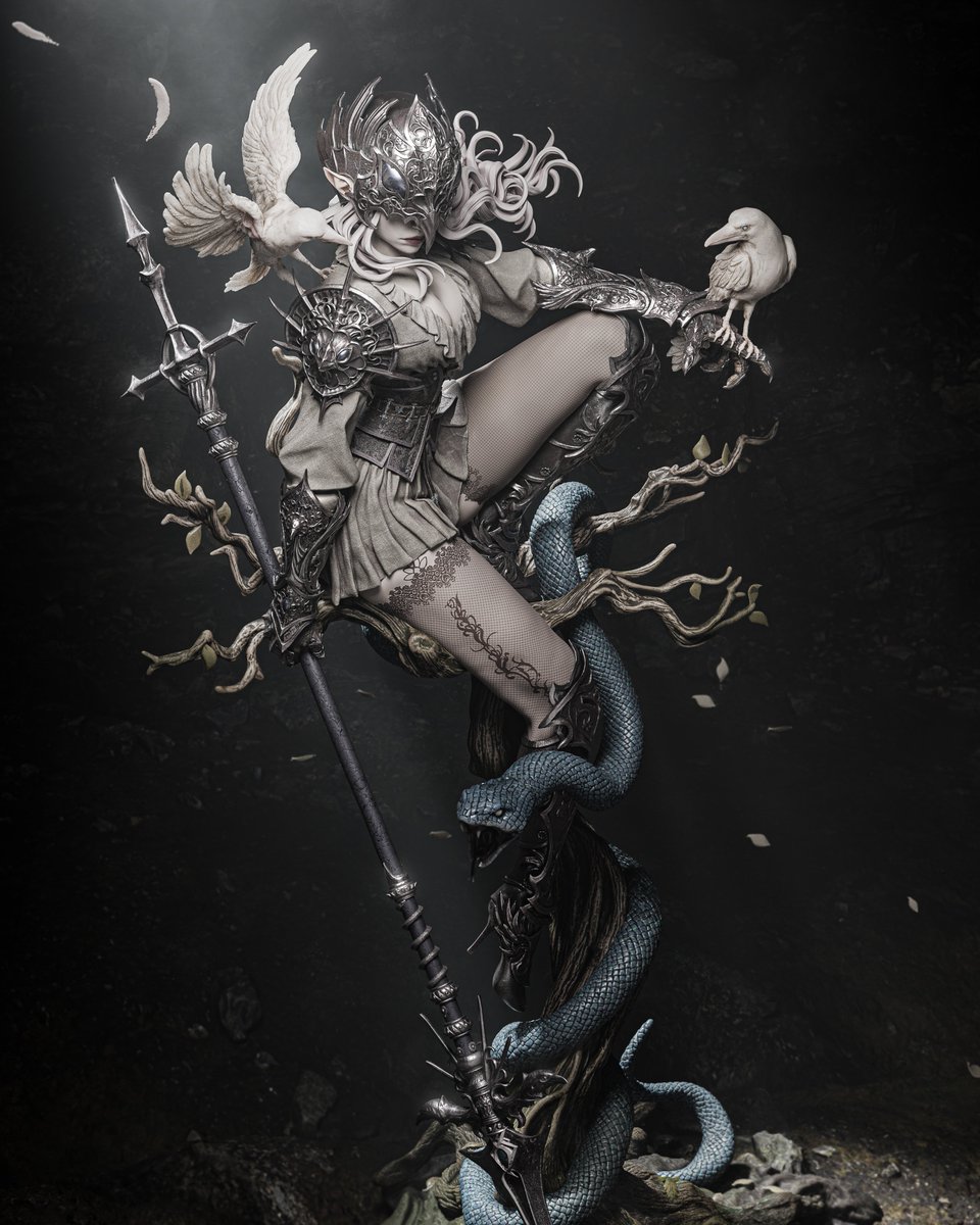 Lenora - Queen of Crows

Original Character designed by me