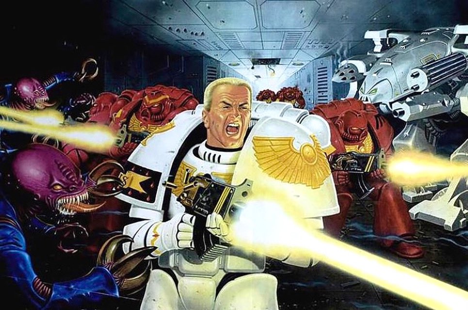 Space crusade! The cover art was by David Sque. This is the game that got me into this wonderful hobby! Many many years ago. Does anyone know what year it was released? 1990 or something?
.
#oldhammer #art #warhammercommunity #warhammer #warhammer40k #40k