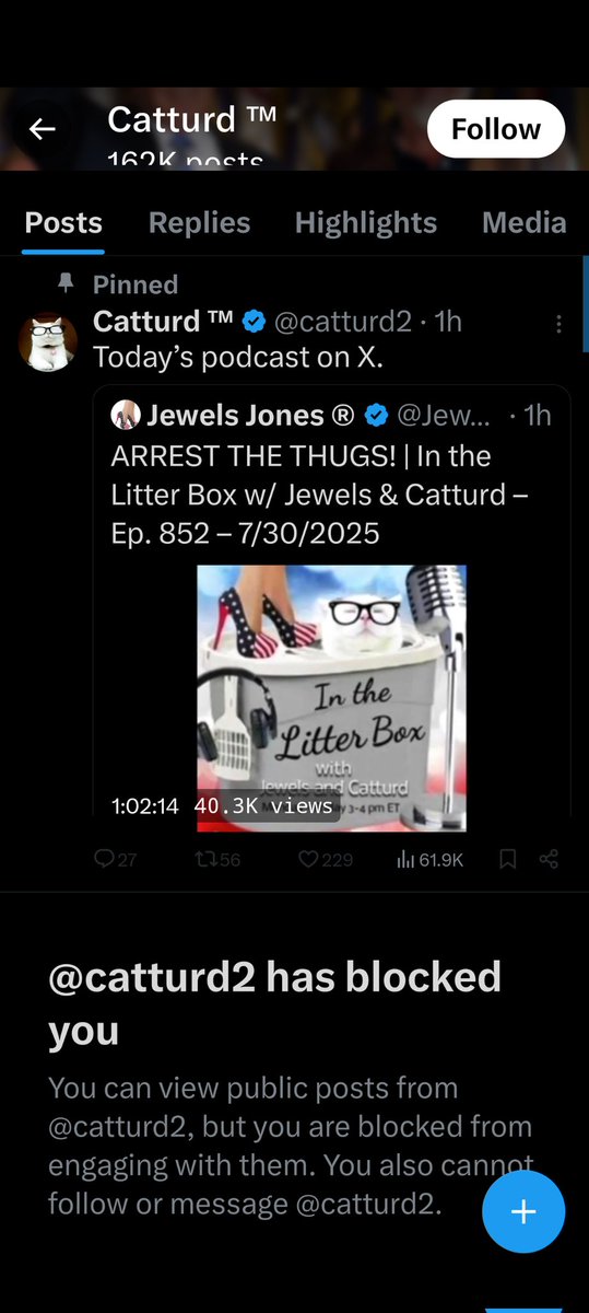 Because I defended <a href="/Alphafox78/">AlphaFoX</a> this thin-skinned feline unfollowed &amp; blocked me...

This is my biggest collectors card yet...