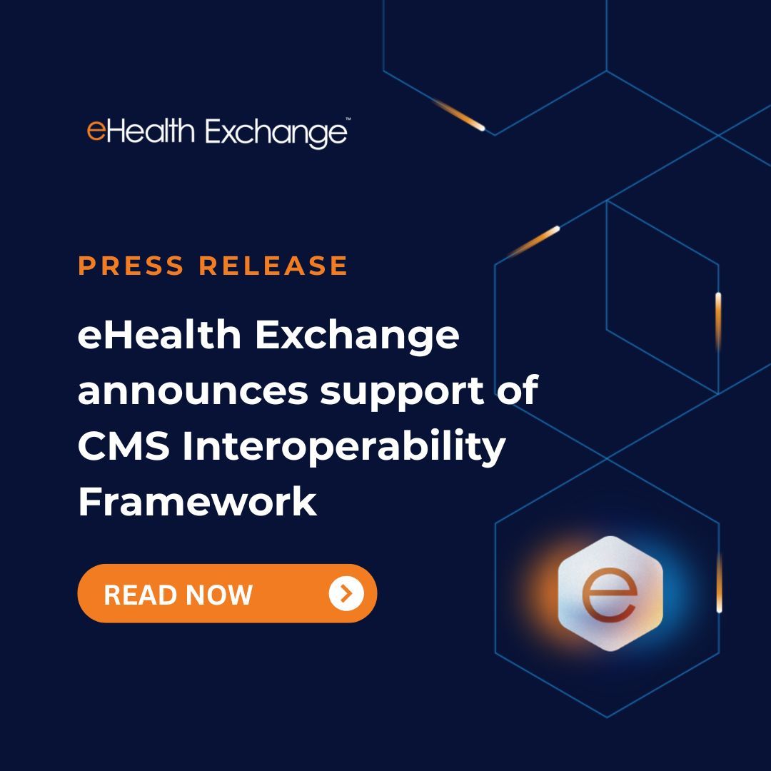 Honored to join CMS at the White House Interoperability event as they launch the Health-Tech Ecosystem. 

As a trusted national network, eHealth Exchange supports this vision and will work to become a CMS-Aligned Network.

🔗 ehealthexchange.org/ehealth-exchan…

#FHIR #HealthIT <a href="/CMSGov/">CMSGov</a>