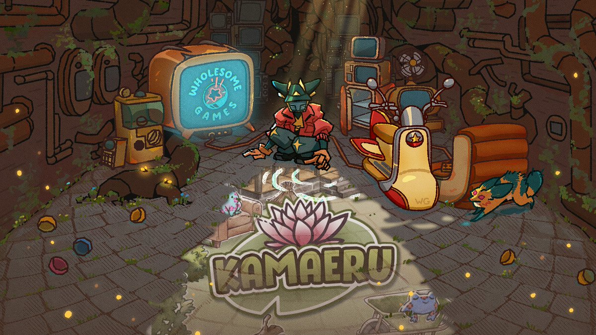 We are so excited to announce that we're part of Wholesome Games Celebration on Steam this year from August 7th through the 14th! 💚💚