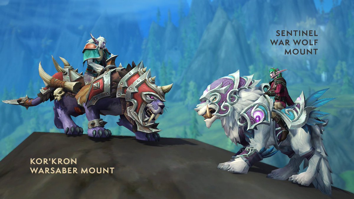 Check out all the new mounts, transmogs and other goodies available this August at the Trading Post! 

♟️ Grandmaster’s Prophetic Board mount
👑 Grandmaster’s Royal Attire transmog
🐺 Sentinel War Wolf mount
👁️ And more!

blizz.ly/41k66AC