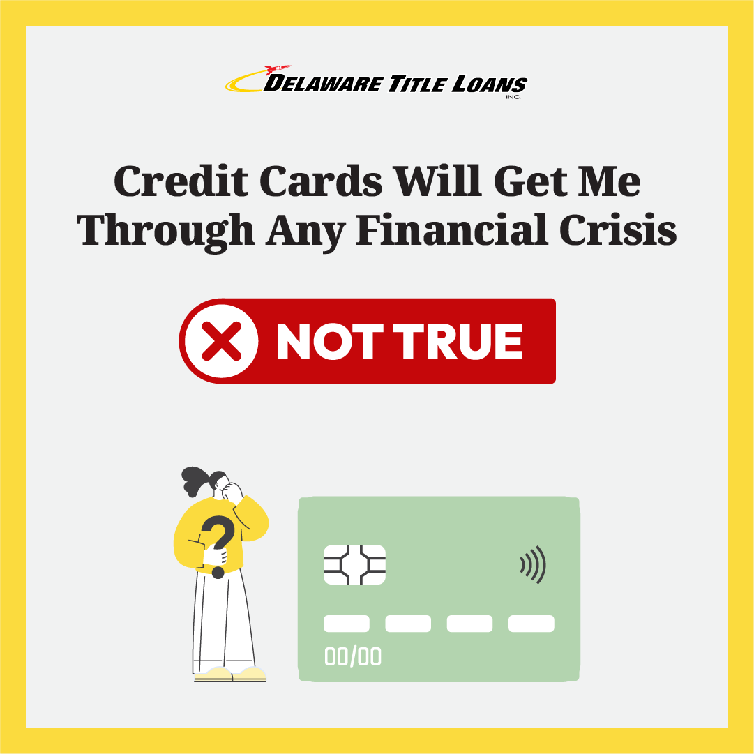 DETitleLoanCash's tweet image. 🚨 Credit cards aren't the only emergency solution! 💳 They can lead to debt &amp;amp; high interest.🥵 Delaware Title Loans, Inc. offers better options.💲💲 We'll help you create a sustainable plan! Contact us now! DelawareTitleLoansInc.com 

#Finance #MoneyManagement #DelawareTitleLoans