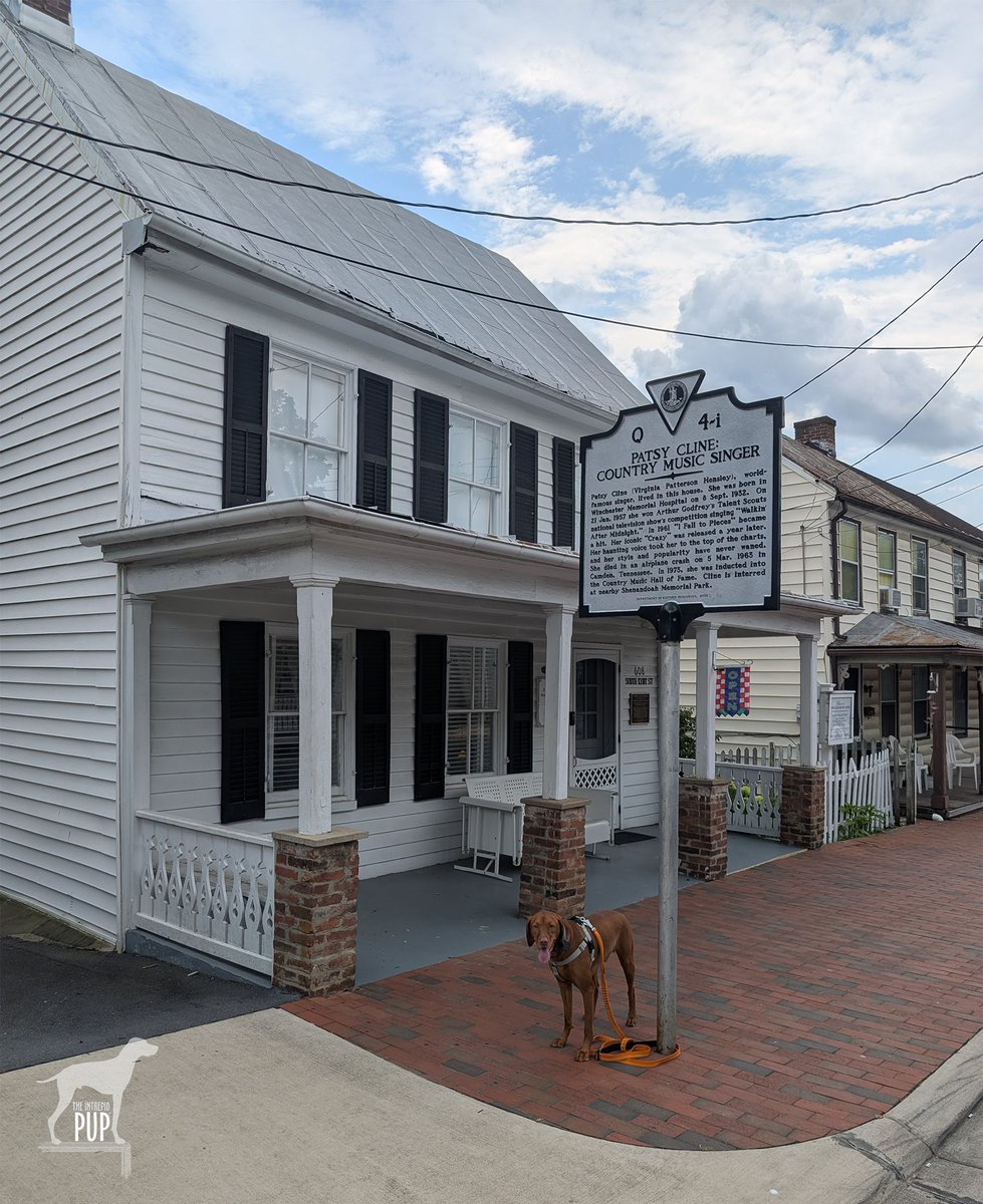🌎 If you like "Walkin' After Midnight," you knew today's #WITWW mystery location was the Patsy Cline Historic House in Winchester, VA. The legendary singer lived here in her late teens and early 20s (1948-53), just a few years prior to the launch of her singing career in 1957.