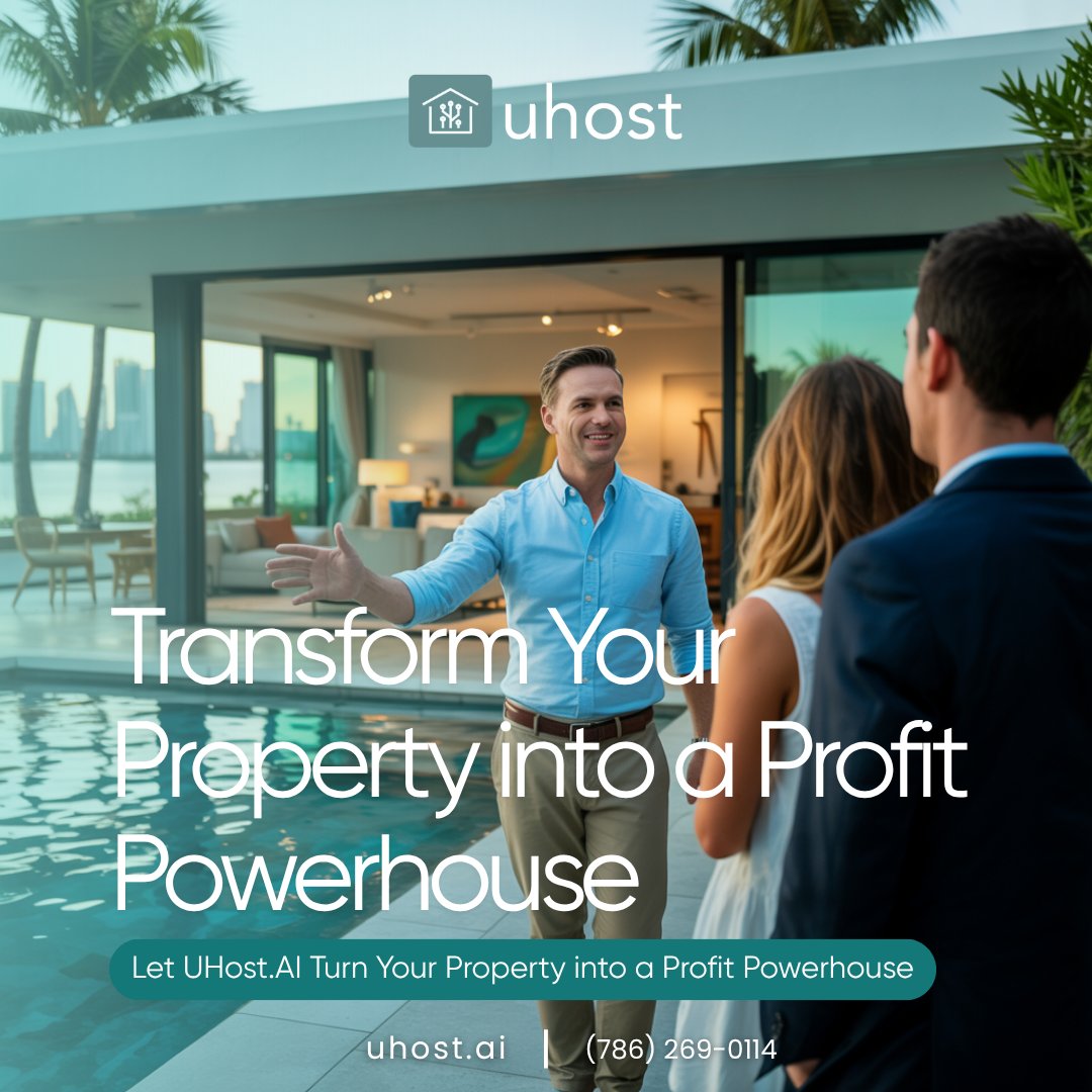 Uhost_ai's tweet image. 📊 Smart pricing = more profits
UHost.AI automates pricing, guest services &amp;amp; reviews—boosting your revenue while you relax. Run your rental like a business, even off the clock.
🔑 Work less, earn more.
Link in bio.
#UhostAI #SmartHosting #PassiveIncome #AirbnbTools