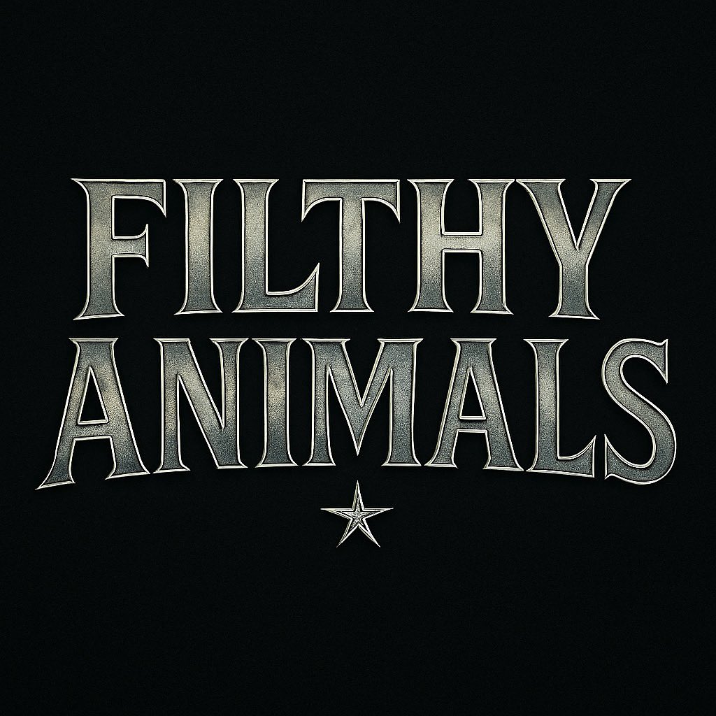 FilthyAnimals01's tweet image. We wear Filthy like armor, built from pain, grit, and scars.
We move different. We think savage. We win.
You don’t join us to look clean.
You join us to get dirty, fight hard, and unleash the animal inside.

Welcome to Filthy Animals.
Ride with us or get run over.