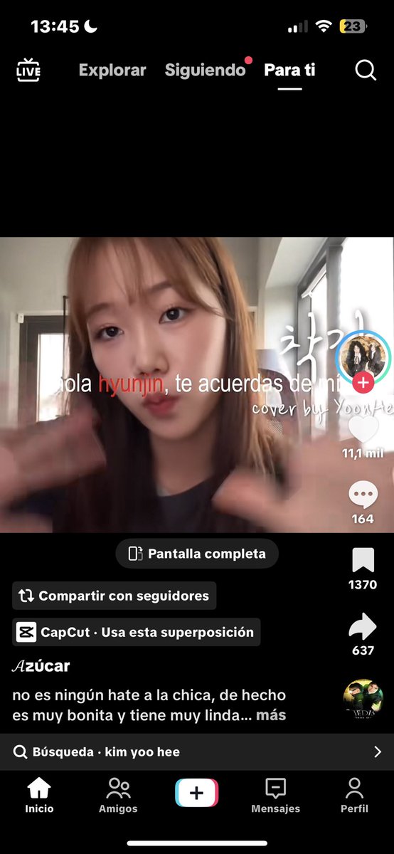 Algunas personas han creído rumores y capturas de pantalla sin verificar que tal vez ni son sobre hyunjin y lo han llevado al punto de acosar a personas random en tiktok. Es genuinamente raro e innecesario. Indagar sobre el pasado de alguien a los 13 años? +