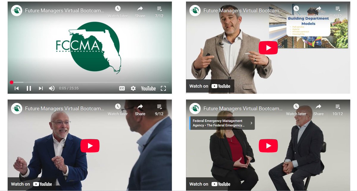 Have you checked out the latest season of the FCCMA Virtual Bootcamp? Season 2 expands upon the foundation laid in the first series, offering new perspectives and diving deeper into the diverse aspects of professional management. Check it out at fccma.org/future-manager…